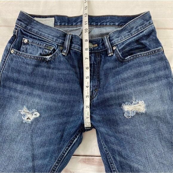 Banana Republic Men's Blue Mid Rise Straight Leg Denim Jeans Size W30 L30 - Picture 10 of 11